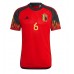 Belgia Axel Witsel #6 Koszulka Podstawowych MŚ 2022 Krótki Rękaw